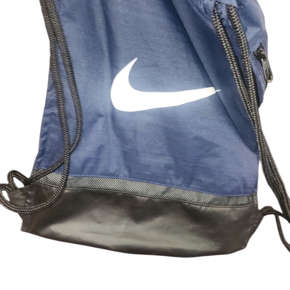 Nike Navy Blue Drawstring Backpack - image 1